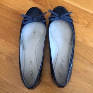 Vera wang patent leather ballet flats